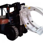 Forklift əlavələri 360 Fırlanma Tək Silah Kağız Roll Qoşqular