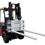 Side Shifting Bar Arm qolkökü ilə Forklift