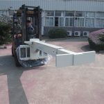 Hidravlik forklift əlavələri Şüşə işləmə