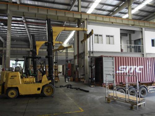 Forklift Jib Əlavəsi Şüşə Nəqliyyatda istifadə